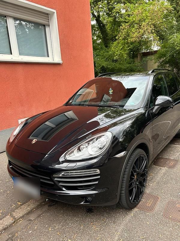 Schwarz Gebraucht 2014 Porsche Cayenne S SUV | 20.999 € (Superpreis) - Bild 1/4