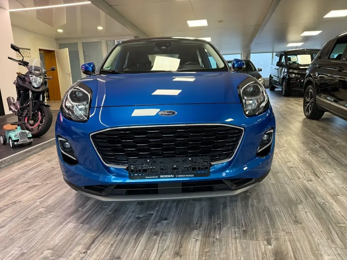 Gebraucht Ford Puma Titanium 120 PS (88 kW) 2021 Blau SUV