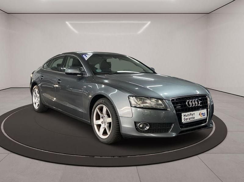 Grau Gebraucht 2011 Audi A5 Sportback Sport Limousine | 12.490 € (Fairer Preis) - Bild 1/4