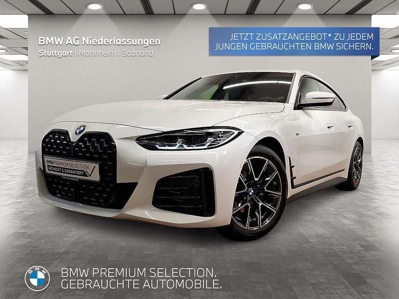 Weiß Gebraucht 2024 BMW 420 Gran Coupé Efficient Dynamics Coupé | 40.960 € (Superpreis) - Bild 1/3