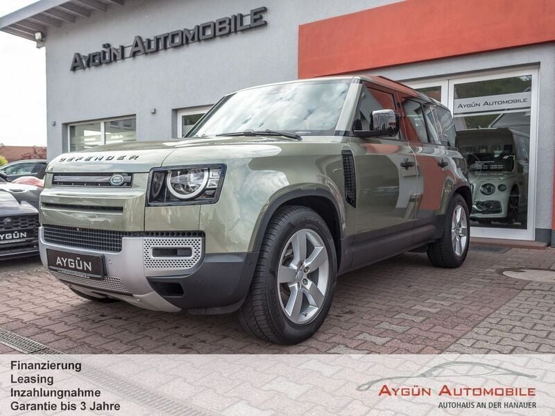 Pangea green Gebraucht 2021 Land Rover Defender Black Edition SUV | 46.995 € (Superpreis) - Bild 1/4