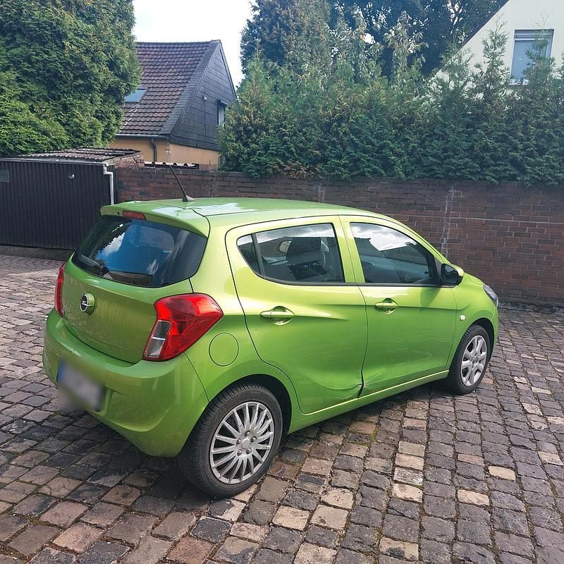 Grün Gebraucht 2015 Opel Karl Kleinwagen | 2.800 € (Guter Preis) - Bild 1/4