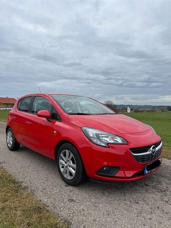 Rot Gebraucht 2019 Opel Corsa Limousine | 10.800 € (Fairer Preis) - Bild 1/4