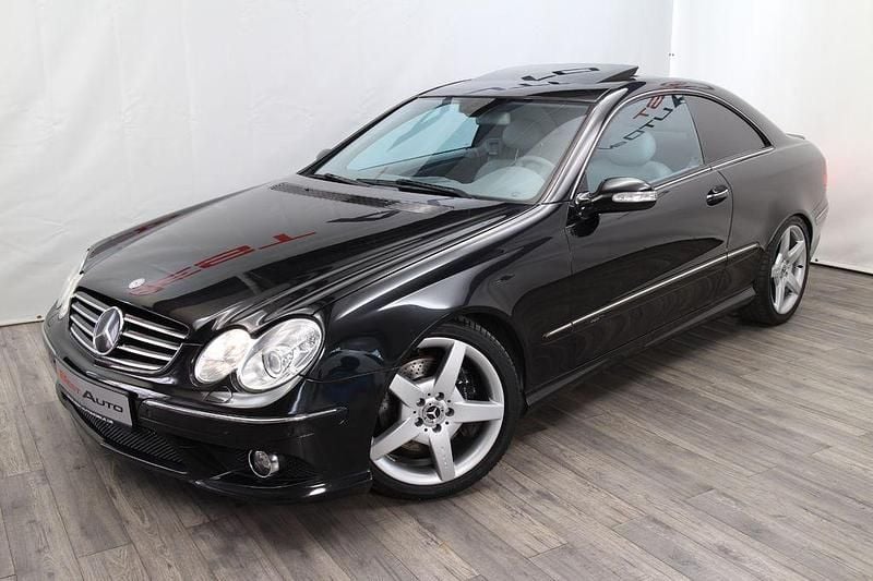 Gebraucht Mercedes CLK500 306 PS (225 kW) 2002 Schwarz Coupé