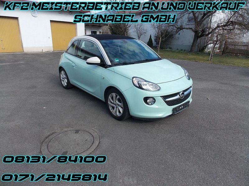 Gebraucht Opel Adam Open Air 87 PS (63 kW) 2018 Grün Kleinwagen
