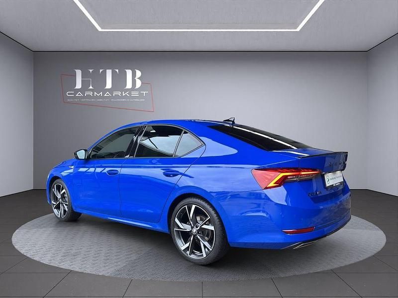 Gebraucht Skoda Octavia SportLine 190 PS (139 kW) 2023 Blau Limousine