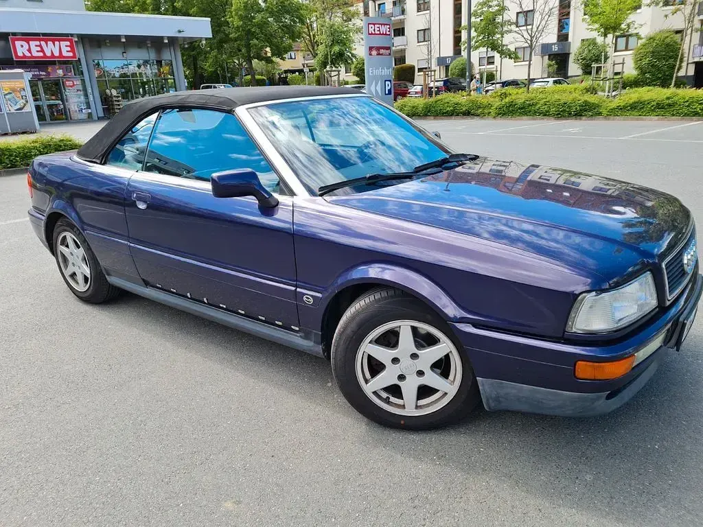 Gebraucht Audi Cabriolet 116 PS (85 kW) 1995 Violet Cabrio