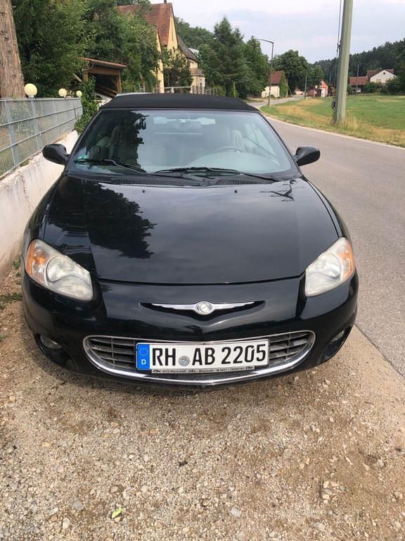 Schwarz Gebraucht 2002 Chrysler Sebring Cabriolet Cabrio | 2.990 € (Guter Preis) - Bild 1/4
