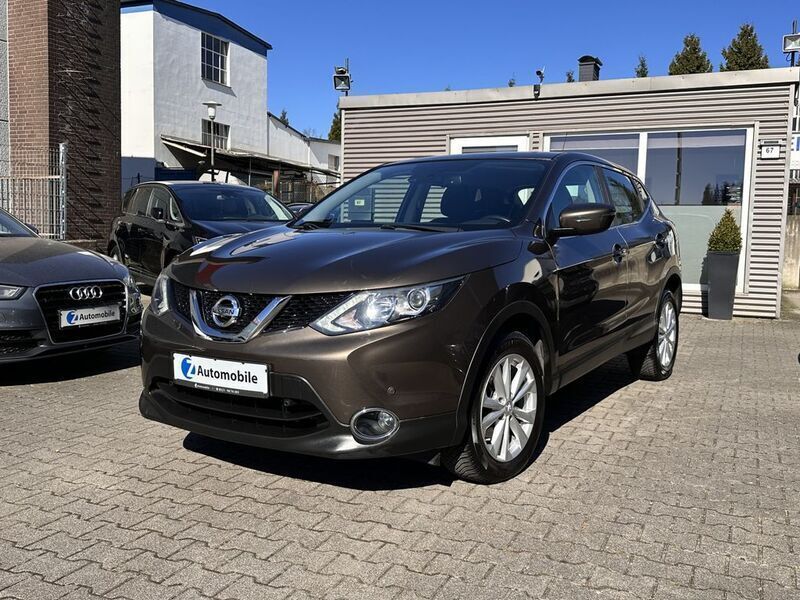Bronze metallic Gebraucht 2015 Nissan Qashqai Acenta SUV | 12.980 € (Fairer Preis) - Bild 1/4