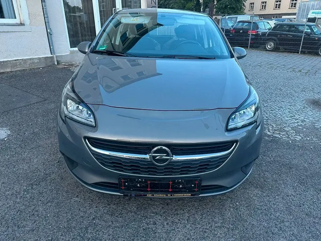 Gebraucht Opel Corsa Edition 90 PS (66 kW) 2015 Grau Kleinwagen