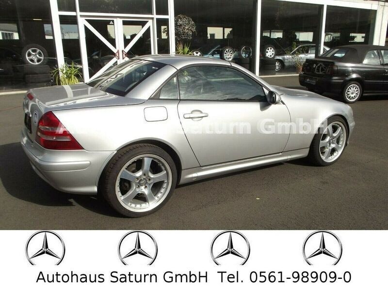 Gebraucht Mercedes SLK320 218 PS (160 kW) 2000 Silber metallic Cabrio