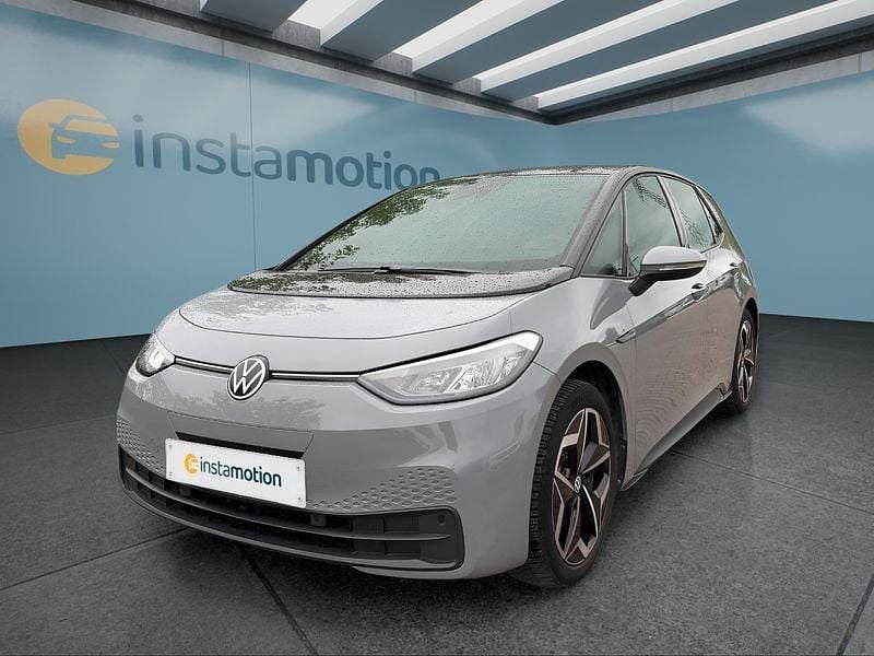 Grau Gebraucht 2021 VW ID.3 Pro Kleinwagen | 22.499 € (Fairer Preis) - Bild 1/4