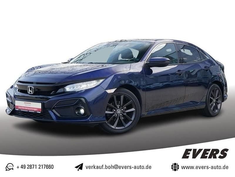 Gebraucht Honda Civic 126 PS (92 kW) 2022 Obsidian blue p Limousine