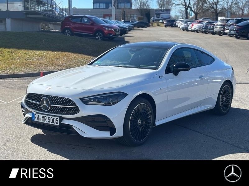 Weiss Gebraucht 2025 Mercedes CLE300 Night Coupé | 57.750 € (Superpreis) - Bild 1/4
