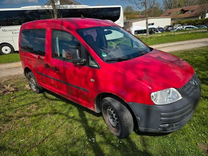 Gebraucht VW Caddy Life 80 PS (58 kW) 2008 Rot Van / Kleinbus