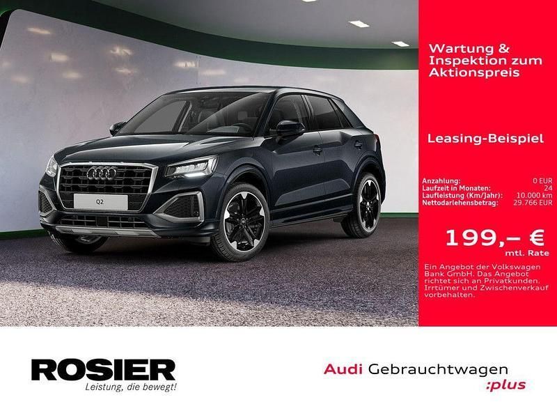 Grau Gebraucht 2024 Audi Q2 Advanced Plus SUV | 29.766 € (Fairer Preis) - Bild 1/4
