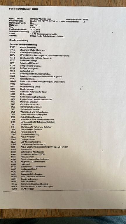 Gebraucht BMW X5 Performance 313 PS (230 kW) 2018 Schwarz SUV