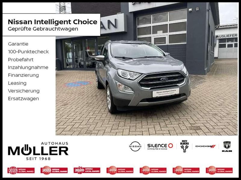Mineralsilber Gebraucht 2021 Ford Ecosport Titanium SUV | 16.890 € (Fairer Preis) - Bild 1/4