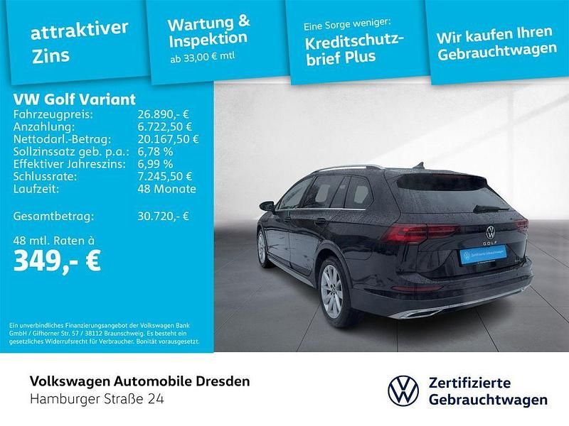 Gebraucht VW Golf Alltrack 200 PS (147 kW) 2023 Schwarz Kombi
