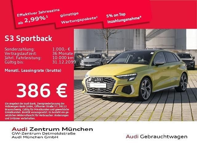 Gebraucht Audi S3 Sport 310 PS (228 kW) 2022 Pythongelb metallic Limousine
