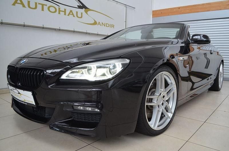 Rubinschwarz metallic Gebraucht 2016 BMW 650 Cabriolet M Sport Cabrio | 38.990 € - Bild 1/4