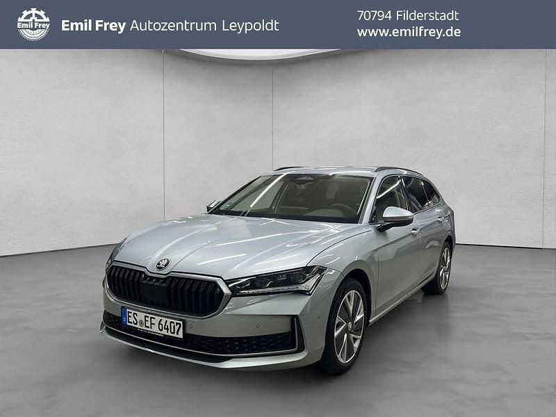 Aluminium silber Gebraucht 2025 Skoda Superb Selection Kombi | 42.890 € (Teuer) - Bild 1/4