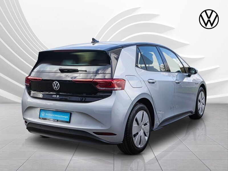 Gebraucht VW ID.3 Pure 110 kW (150 PS) 2021 Silber (scale silver metallic schwarz) Kleinwagen