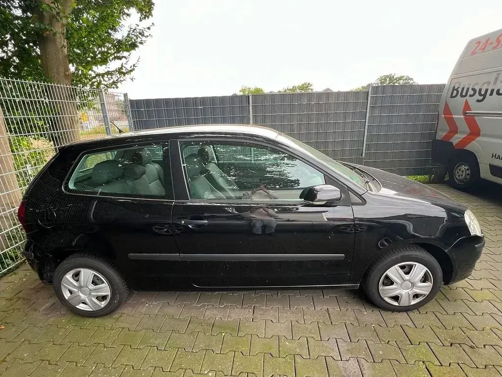 Gebraucht VW Polo Trendline 60 PS (44 kW) 2009 Schwarz Kleinwagen