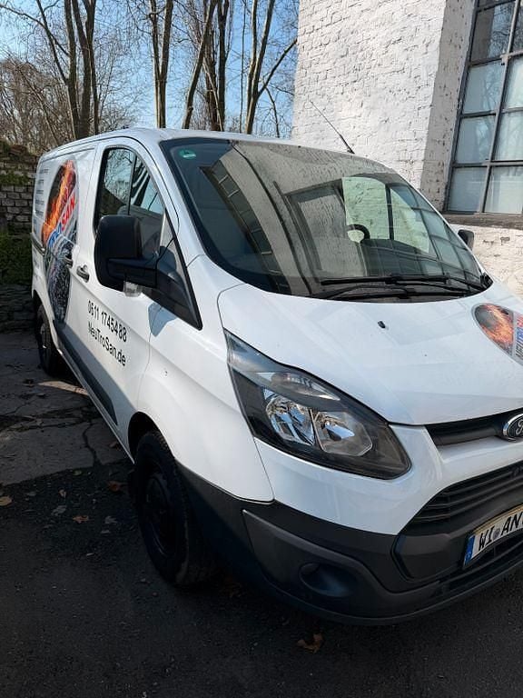 Gebraucht Ford Transit Custom 125 PS (91 kW) 2014 Weiß Van / Kleinbus