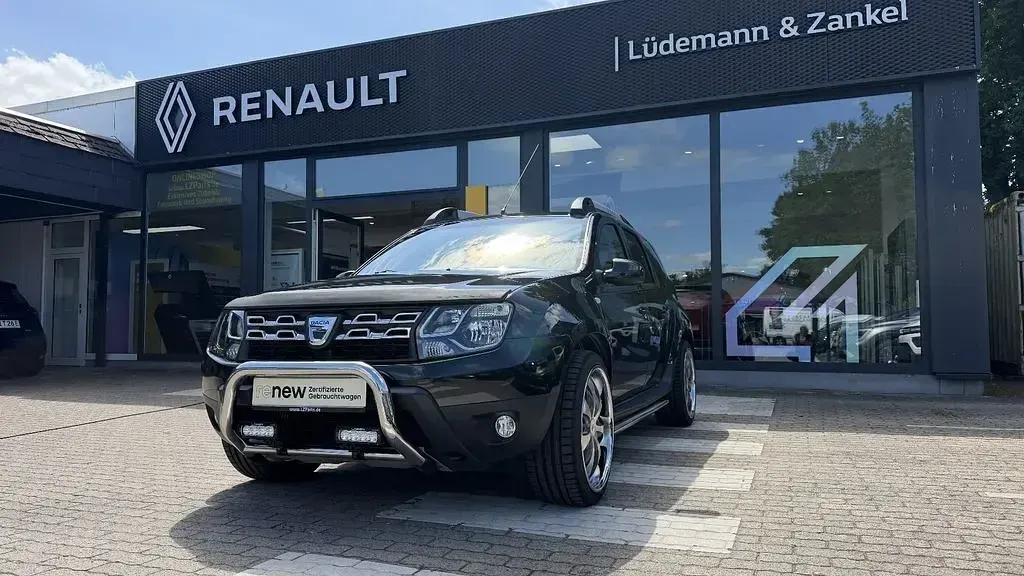 Gebraucht Dacia Duster Prestige 109 PS (80 kW) 2016 Perlmuttschwarz (metallic) SUV