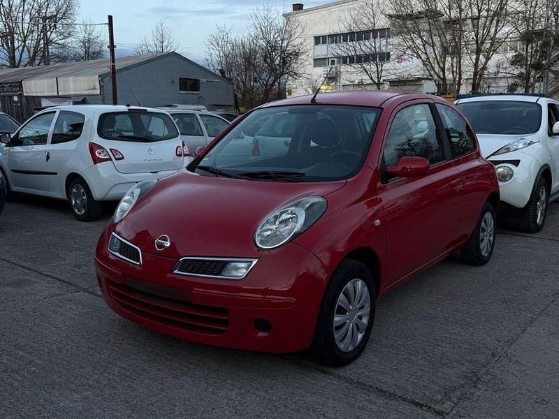 Rot Gebraucht 2007 Nissan Micra City Limousine | 1.490 € (Guter Preis) - Bild 1/4