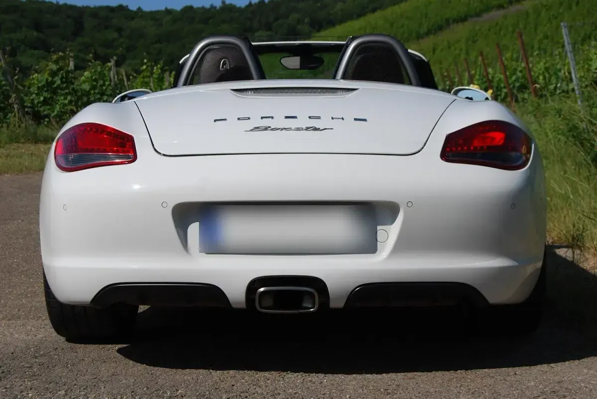 Gebraucht Porsche Boxster 255 PS (187 kW) 2008 Weiß Cabrio