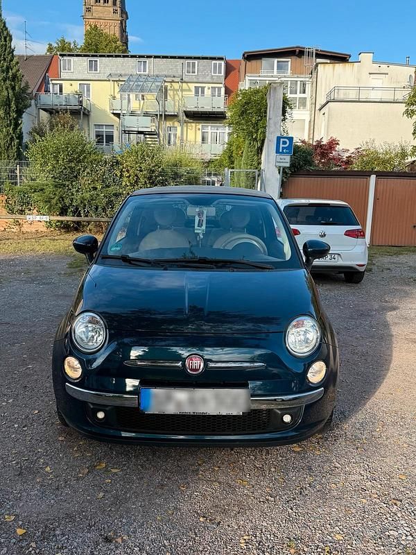Blau Gebraucht 2015 Fiat 500C Cabrio | 5.999 € (Guter Preis) - Bild 1/4