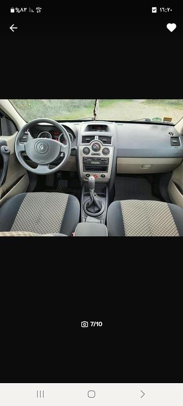 Gebraucht Renault Mégane II 112 PS (82 kW) 2004 Blau Kleinwagen