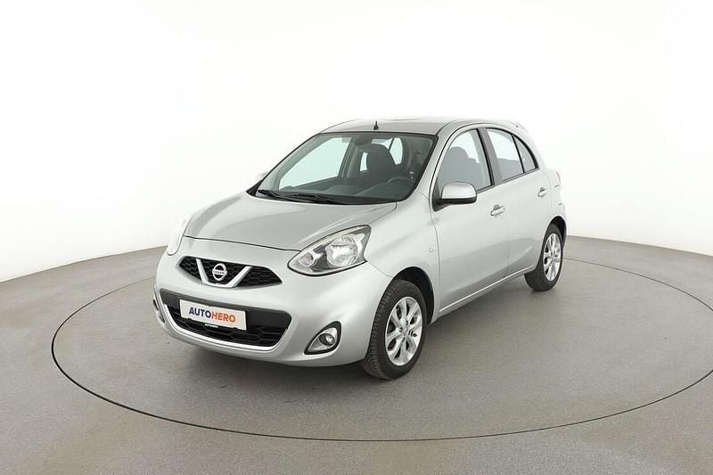 Grau Gebraucht 2015 Nissan Micra Acenta Kleinwagen | 7.110 € (Fairer Preis) - Bild 1/3