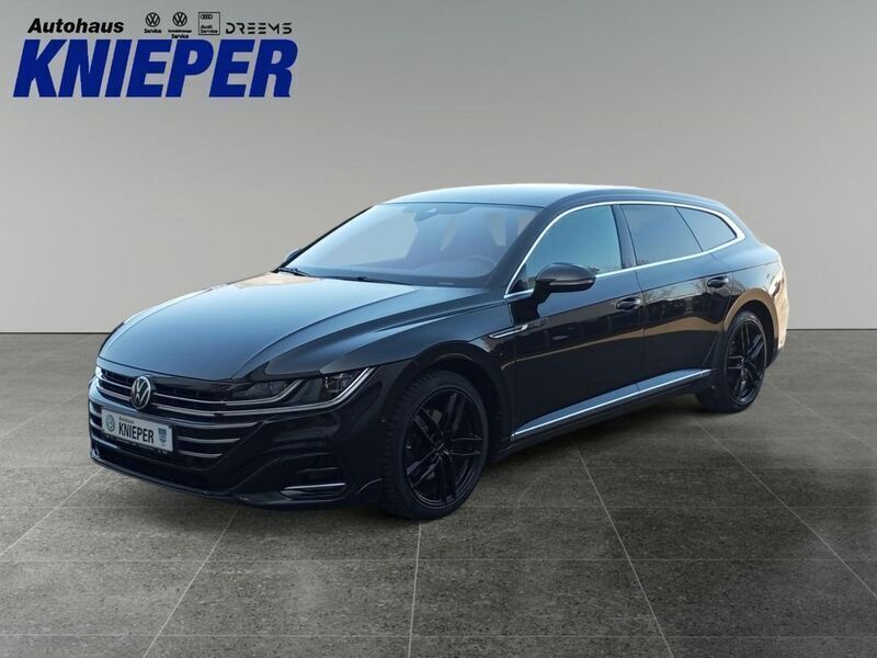 Deep black (metallic) Gebraucht 2021 VW Arteon R-line Kombi | 28.900 € (Guter Preis) - Bild 1/4
