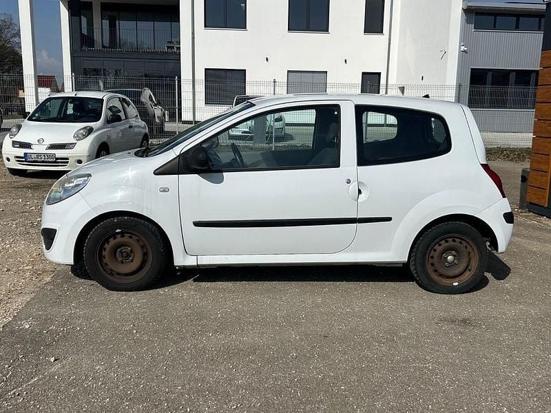 Gebraucht Renault Twingo Authentique 58 PS (42 kW) 2009 Gletscherweiss Kleinwagen