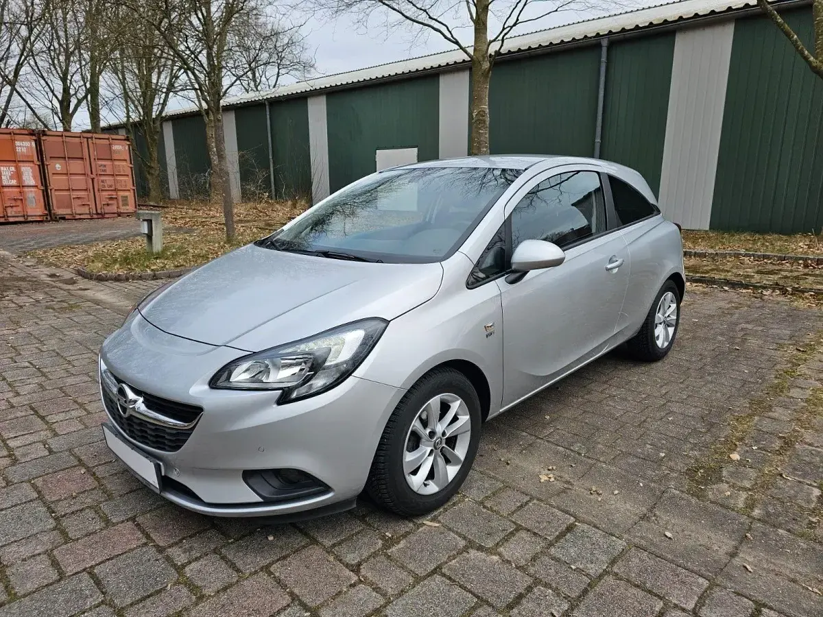 Używany Opel Corsa 90 KM (66 kW) 2019 Srebrny Hatchback