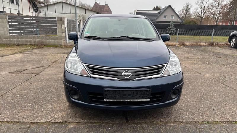Gebraucht Nissan Tiida 110 PS (80 kW) 2011 Blau Kombi