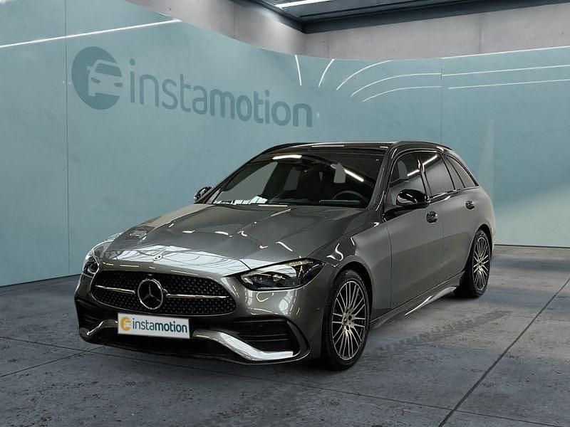 Grau Gebraucht 2023 Mercedes C220 Kombi | 50.099 € - Bild 1/4