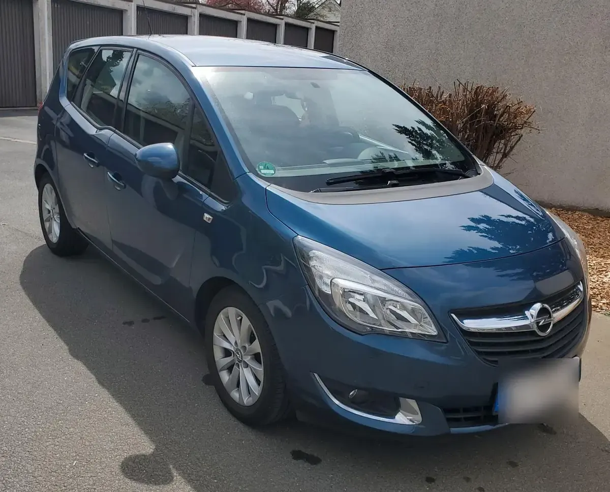Gebraucht Opel Meriva Style 120 PS (88 kW) 2014 Blau Van / Kleinbus