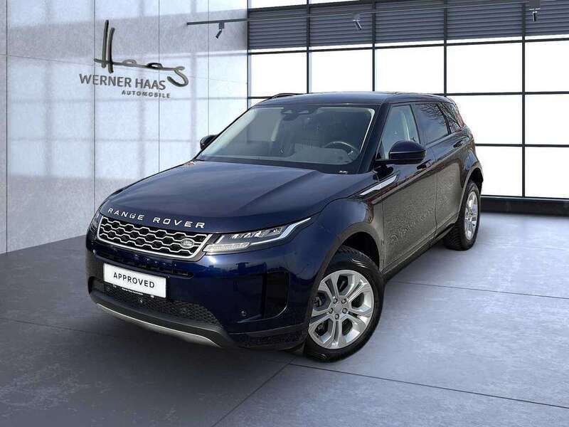 Portofino blue Gebraucht 2020 Land Rover Range Rover evoque S SUV | 35.490 € (Etwas zu teuer) - Bild 1/4