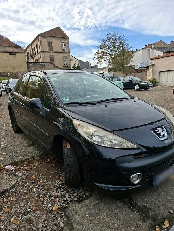 Schwarz Gebraucht 2009 Peugeot 207 Kleinwagen | 1.000 € (Fairer Preis) - Bild 1/4