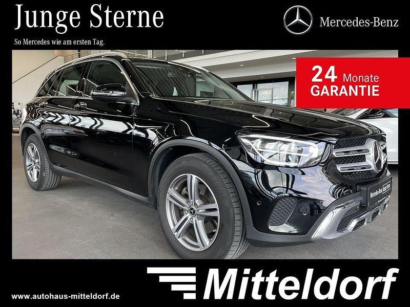 Schwarz Gebraucht 2021 Mercedes GLC220 SUV | 37.880 € (Guter Preis) - Bild 1/4