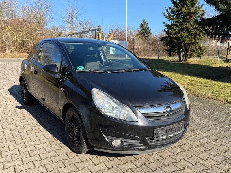 Gebraucht Opel Corsa 69 PS (50 kW) 2011 Schwarz Kleinwagen