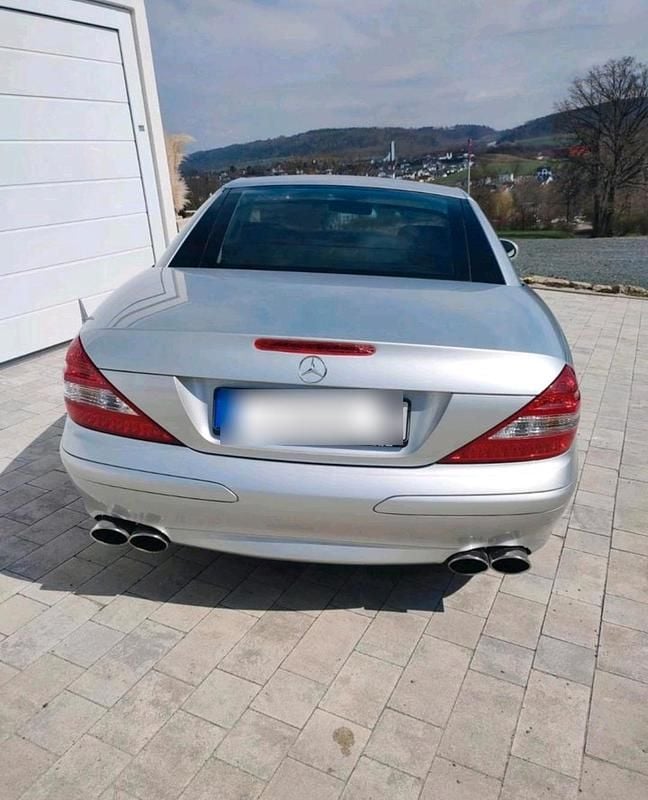Gebraucht Mercedes SL500 305 PS (224 kW) 2001 Silber Cabrio