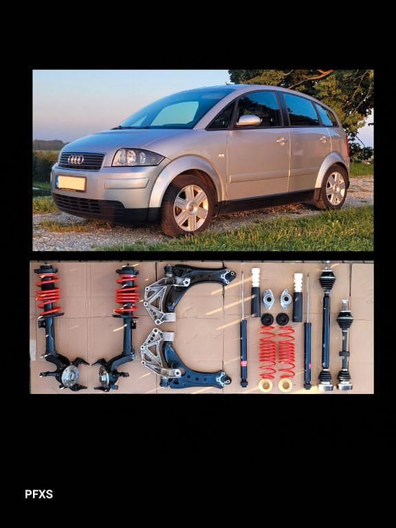 Silber Gebraucht 2003 Audi A2 Kleinwagen | 5.900 € (Teuer) - Bild 1/4