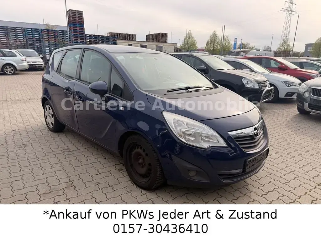 Używany Opel Meriva Edition 95 KM (69 kW) 2012 Niebieski Minivan