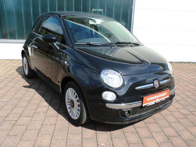 Gebraucht Fiat 500 Lounge 69 PS (50 kW) 2013 Schwarz metallic Kleinwagen