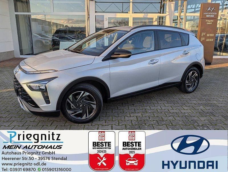 Silber Gebraucht 2022 Hyundai Bayon GO! SUV | 14.890 € (Fairer Preis) - Bild 1/4